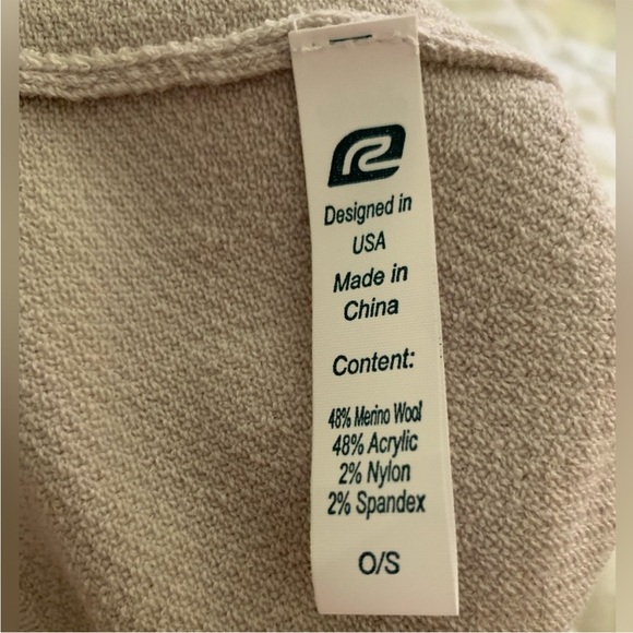 ?Road Runner Sports - Cream ThinKnit Merino Wool Beanie - OS main image 8